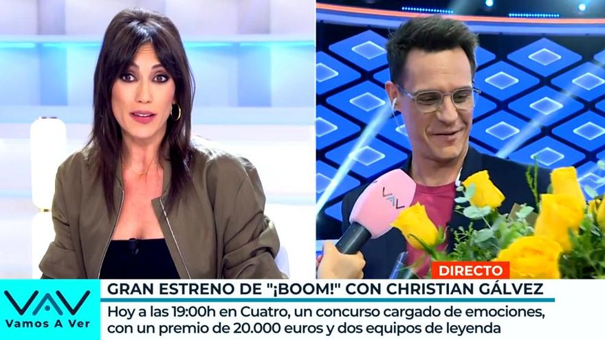 Patricia Pardo se declara a Christian Gálvez, con dardo a Telecinco: "Era una injusticia que estuvieses sin programa"