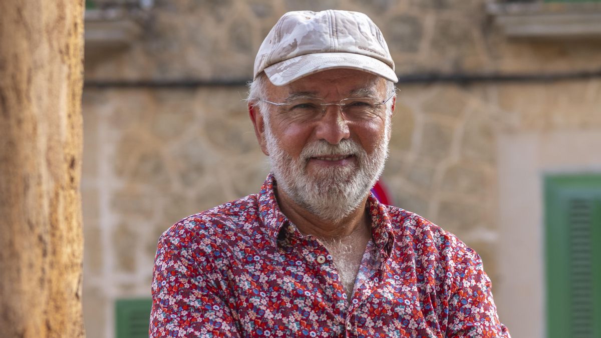 Miquel Ramis, en s’Aujb de Santa Eugènia (Mallorca)