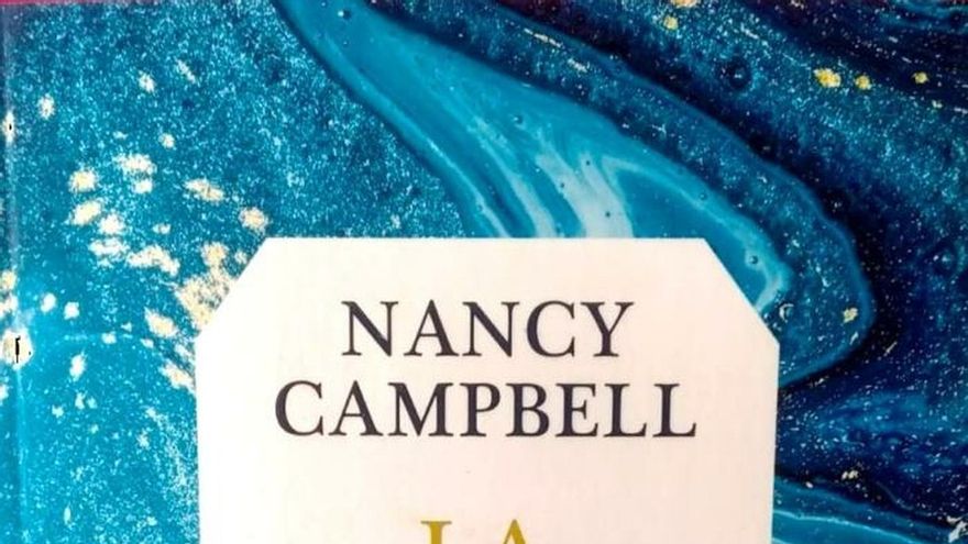 Portada del libro "La Biblioteca de Hielo" de Nancy Campbell.