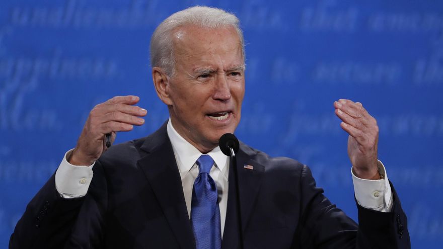 En la imagen, el candidato presidencial demócrata, Joe Biden. EFE/EPA/SHAWN THEW