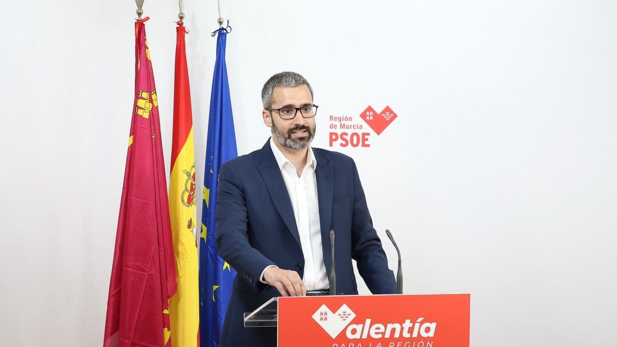 Francisco Lucas, secretario general del PSOE de la Región de Murcia