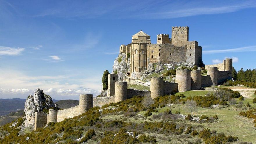 Spain's best-preserved medieval castle, Romanesque style, privileged location