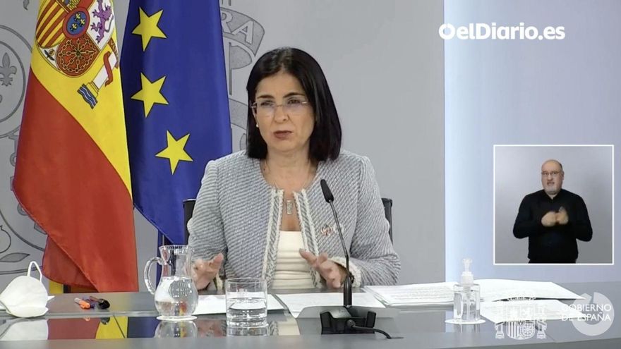 Carolina Darias, ministra de Sanidad.