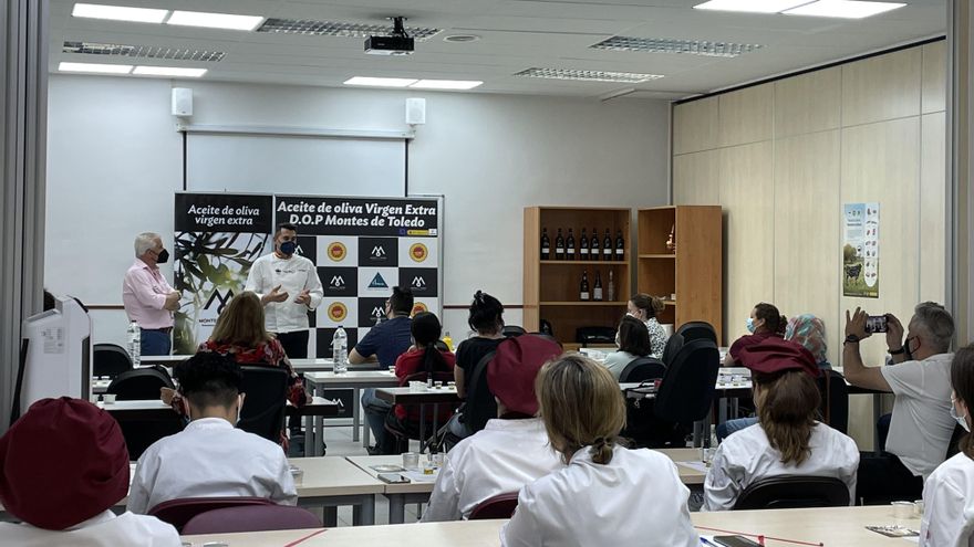 Cata en la Escuela de Hostelería de Toledo