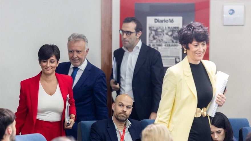 La ministra de Vivienda y Agenda Urbana, Isabel Rodríguez, a su llegada a la rueda de prensa posterior al Consejo de Ministros, a 29 de leer más septiembre de 2026, en Madrid (España).