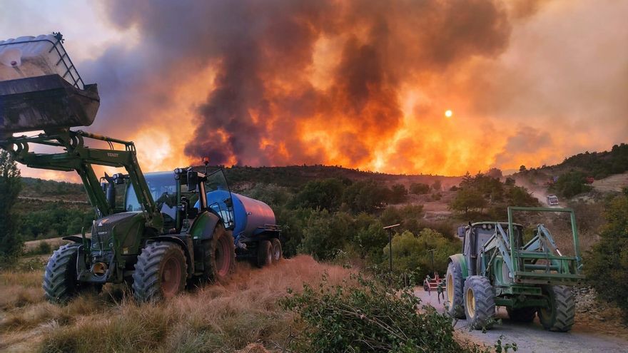 Aragón se persona como acusación particular por el incendio de Riglos