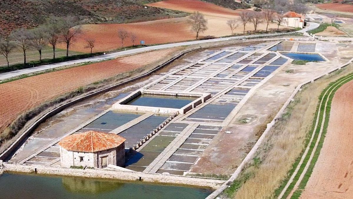 Salinas de Saelices de la Sal, en Guadalajara.