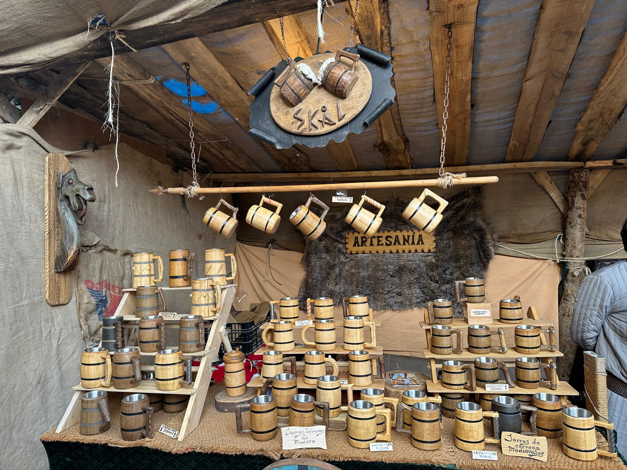 Mercado medieval de las Ferias de la Concepción de Santo Domingo de la Calzada