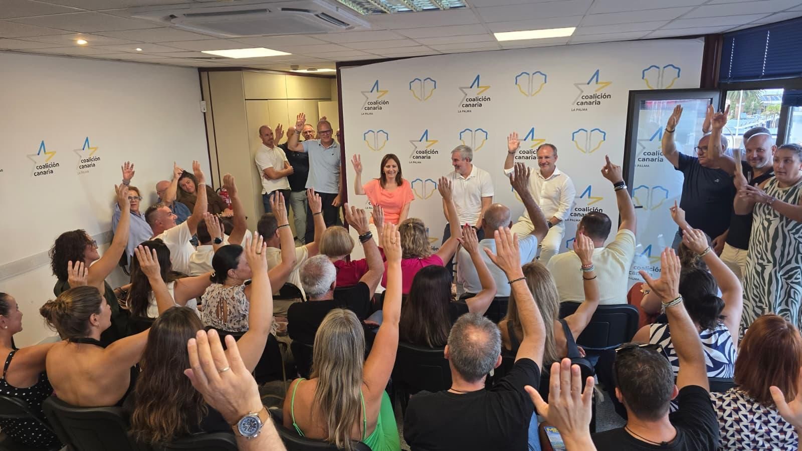 Coalición Canaria La Palma respalda “por unanimidad” la candidatura de Fernando Clavijo a la Presidencia de Canarias.