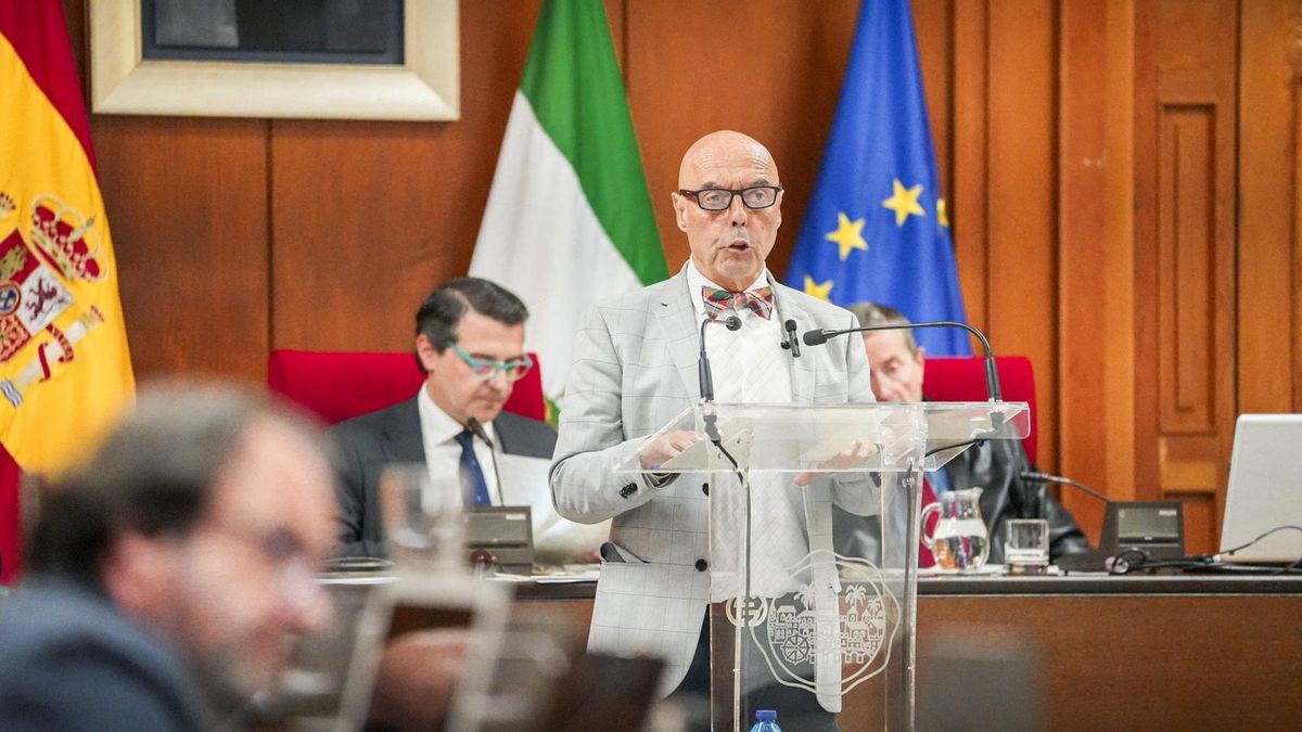 Hurtado (PSOE) en el debate del Estado de la Ciudad.
