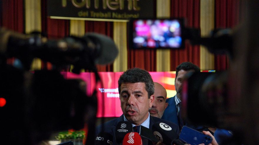 Carlos Mazón tilda de "oportunismo político" que Catalunya quiera asumir el Premi Guillem Agulló