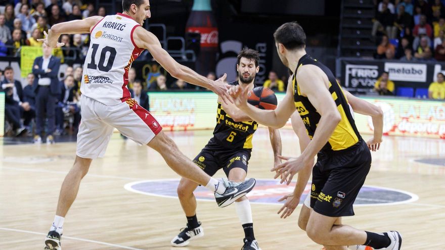 El Lenovo Tenerife visita a un peligroso Casademont Zaragoza