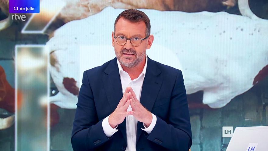 Marc Sala pide perdón por la emisión del encierro de San Fermín equivocado en su redifusión de RTVE: "No es excusa"