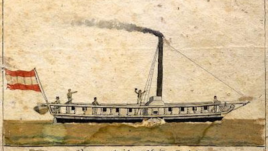 Conocido como "El Betis", este fue el primer barco a vapor que se construyó en España