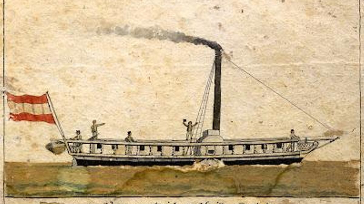 Conocido como "El Betis", este fue el primer barco a vapor que se construyó en España