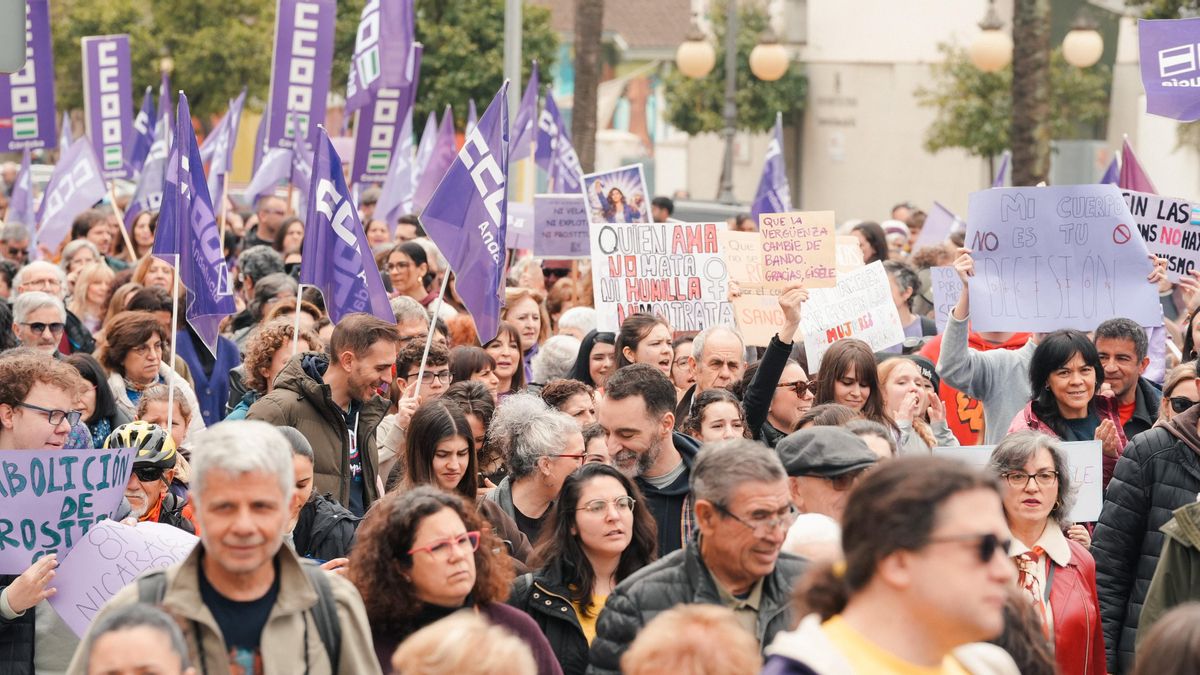 Manifestación 8M en Córdoba