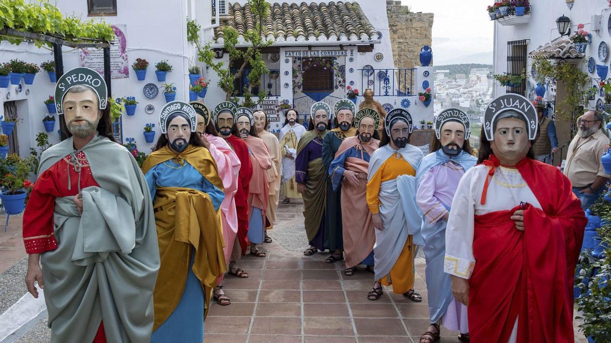 Apóstoles en la Borriquita de Iznájar