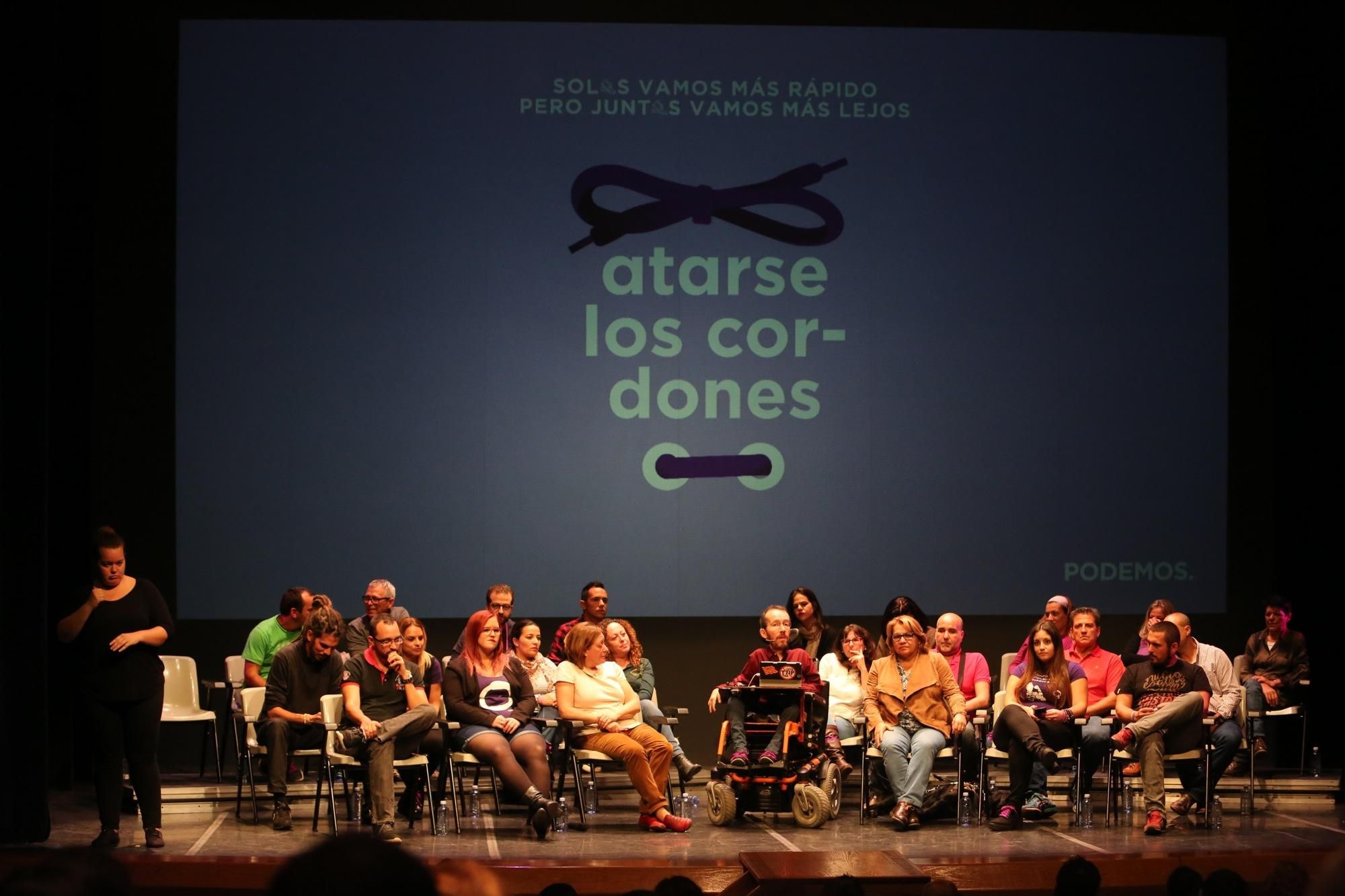 Acto de Pablo Echenique en el CICCA (ALEJANDRO RAMOS)