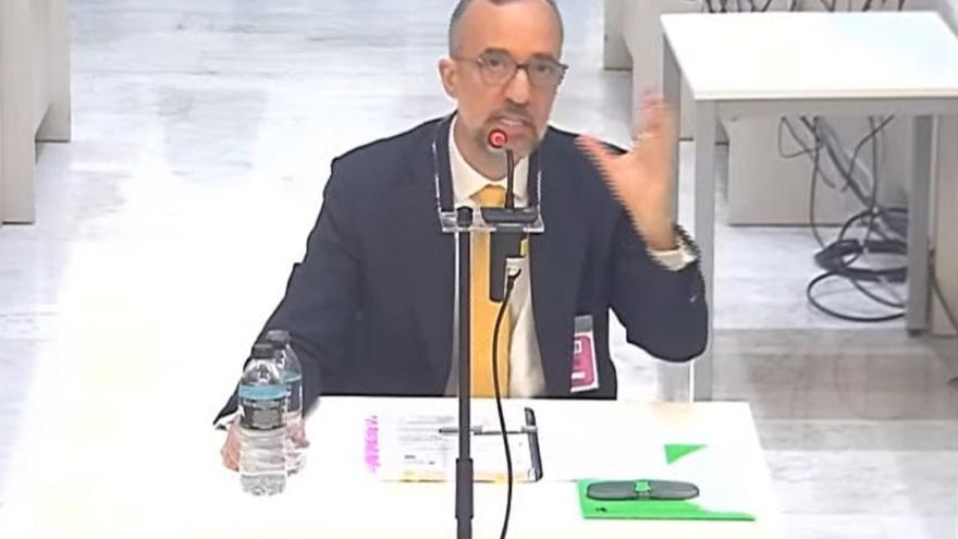 El secretario de Estado de Seguridad con el PP Francisco Martínez declara en la Audiencia Nacional por el caso Kitchen