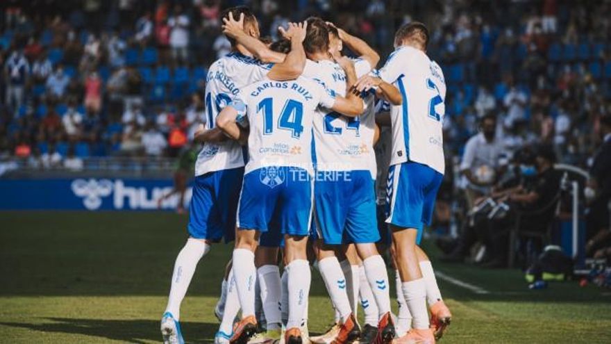 El Tenerife firma uno de los mejores balances de goles de su historia