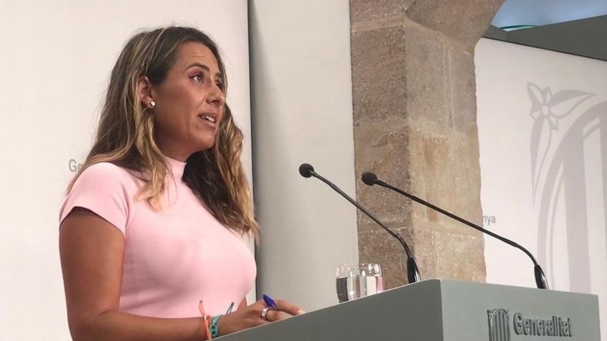 La portavoz del Govern, Patrícia Plaja.