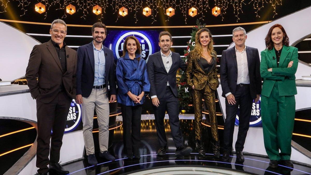 Ana Belén, Marina San José, Carlos e Iván en 'Cifras y letras'