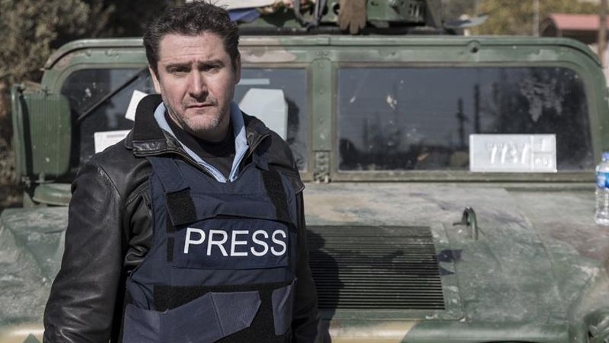 Archivo - Oscar Mijallo, corresponsal de guerra de TVE