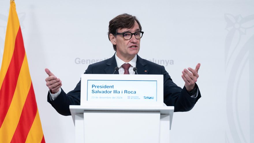 Illa se prepara para una negociación larga de presupuestos con ERC y afirma que Puigdemont debería estar "en casa"