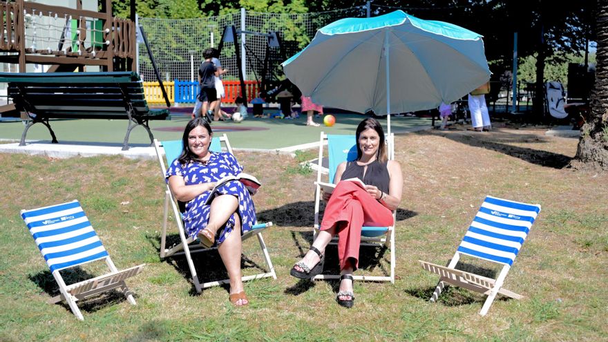 La concejala de Cultura, Noemí Méndez, y la alcaldesa, Gema Igual