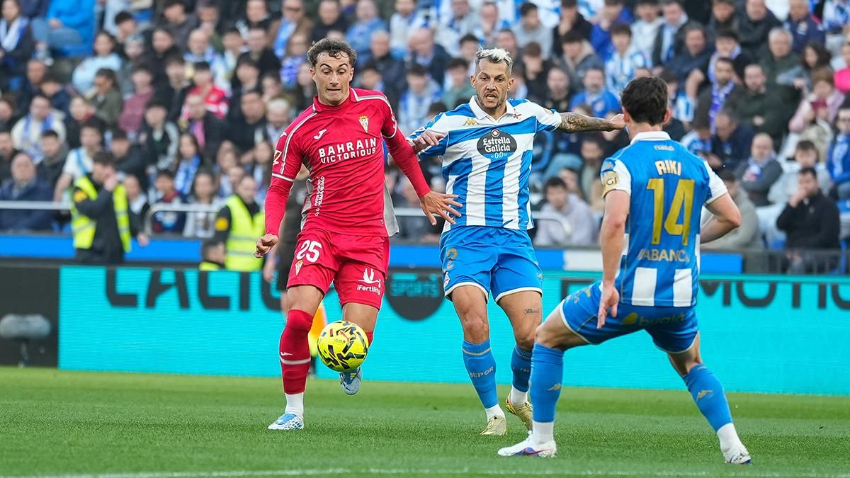 Las imágenes del RC Deportivo de La Coruña - Córdoba CF