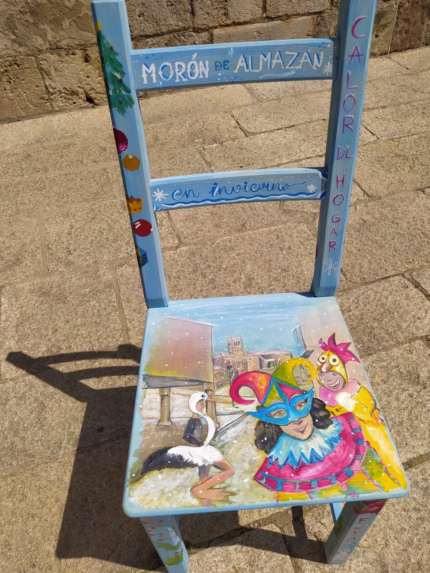 Sillas solidarias. Imagen cedida por Ana Sánchez