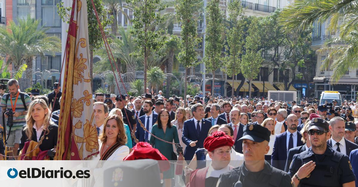 València suspende la procesión cívica del 9 d'Octubre y la mascletà por la alerta naranja por lluvias