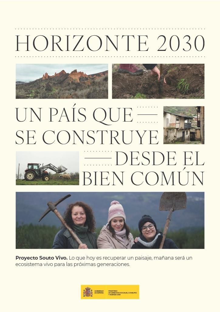 Cartel de Horizonte 2030.