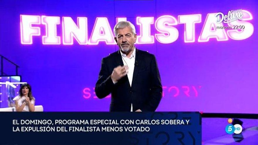 'Secret Story' prescinde de Toñi Moreno el domingo para emitir una gala especial con Sobera y un cebo amoroso