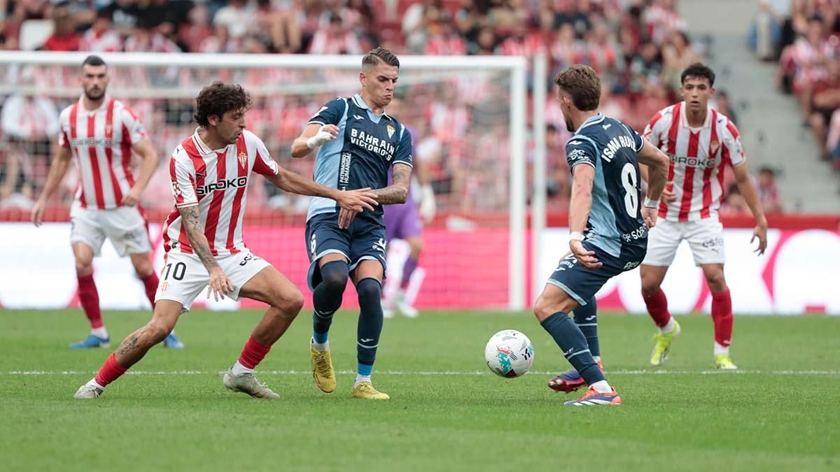 Las imágenes del Sporting de Gijón - Córdoba CF