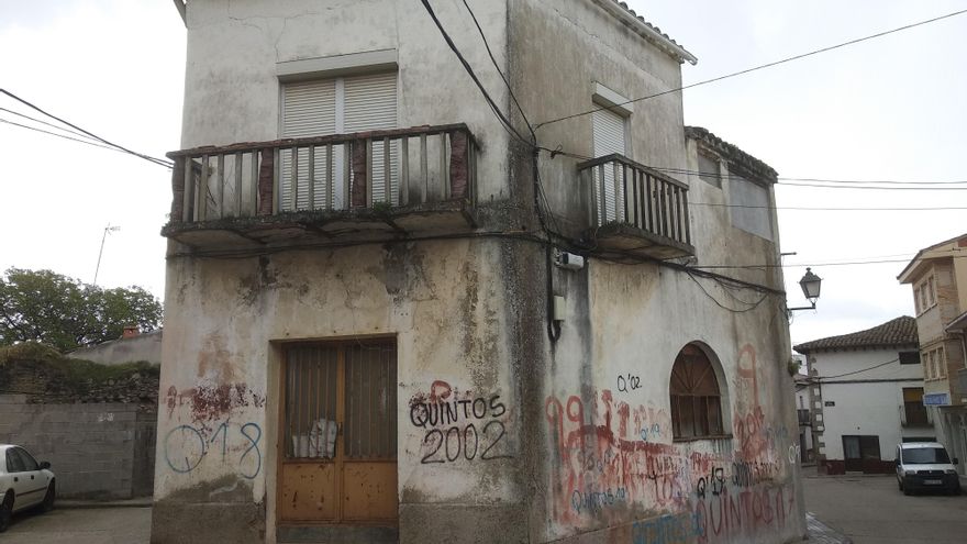 Una casa abandonada en Cenicientos.