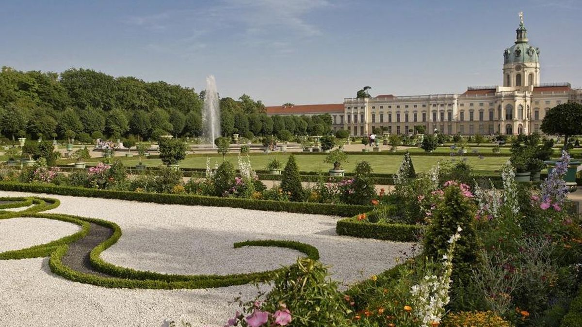 El palacio veraniego que es el más destacado de Berlín y que es una visita imprescindible en la ciudad en otoño