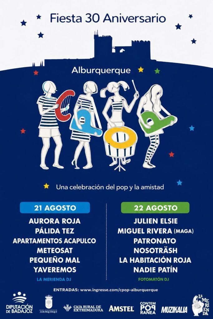 El cartel de la fiesta de 30 años de Contempopránea