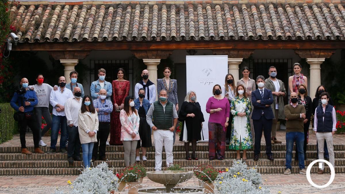 Sesión de fotos en la que participan varios diseñadores cordobeses para la promoción de la joyería cordobesa