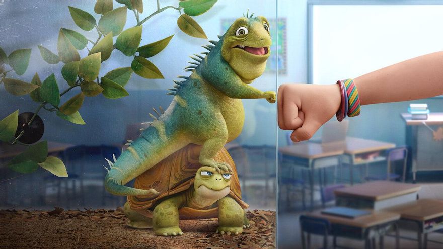 Sobre un lagarto, el fin de etapas y cómo convencer a los niños de que lo que viene es mejor que lo que está