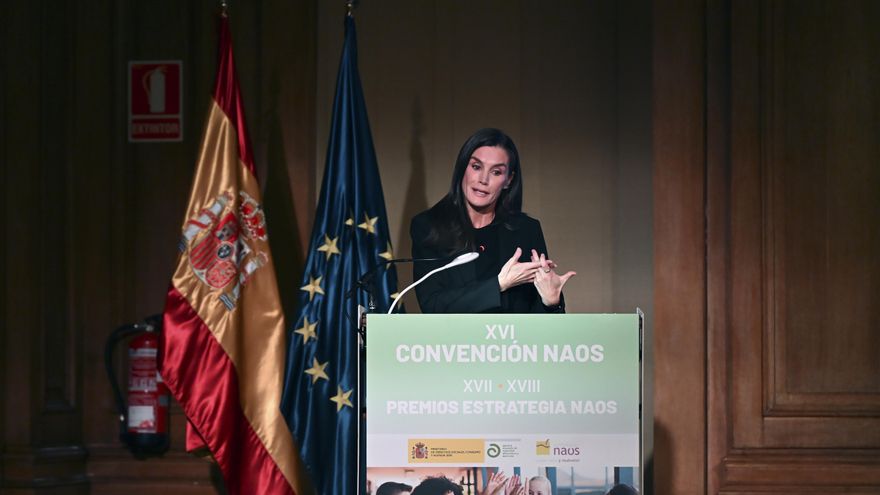 La reina destaca el impacto de los comedores escolares en la salud de los niños