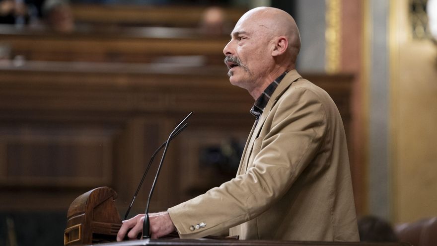 Archivo - El diputado de Sumar, Txema Guijarro, en el Congreso de los Diputados, a 6 de mayo de 2025, en Madrid (España).