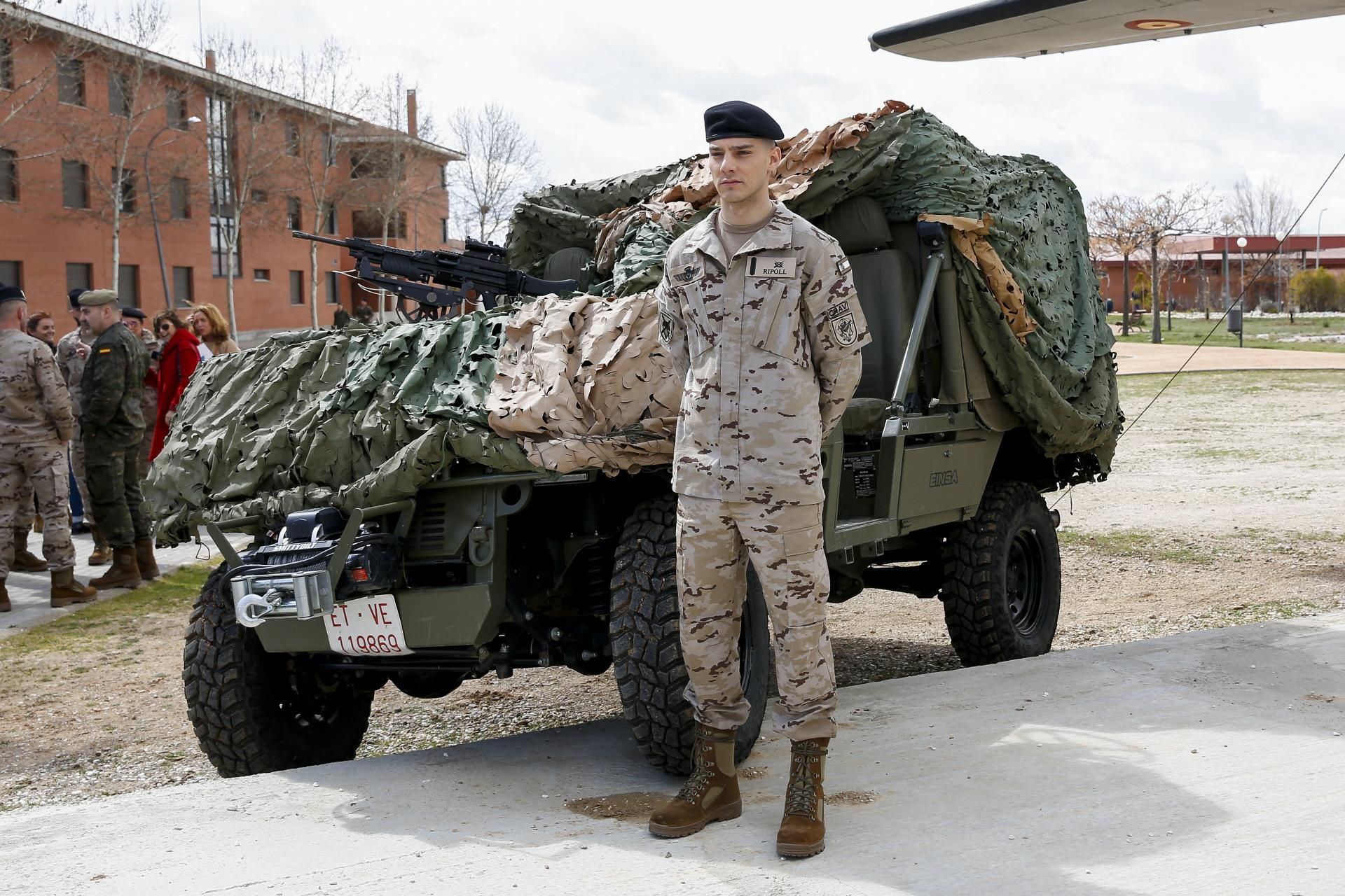 Fotogalería: los soldados de Los Nuestros 2 se ponen firmes en Telecinco