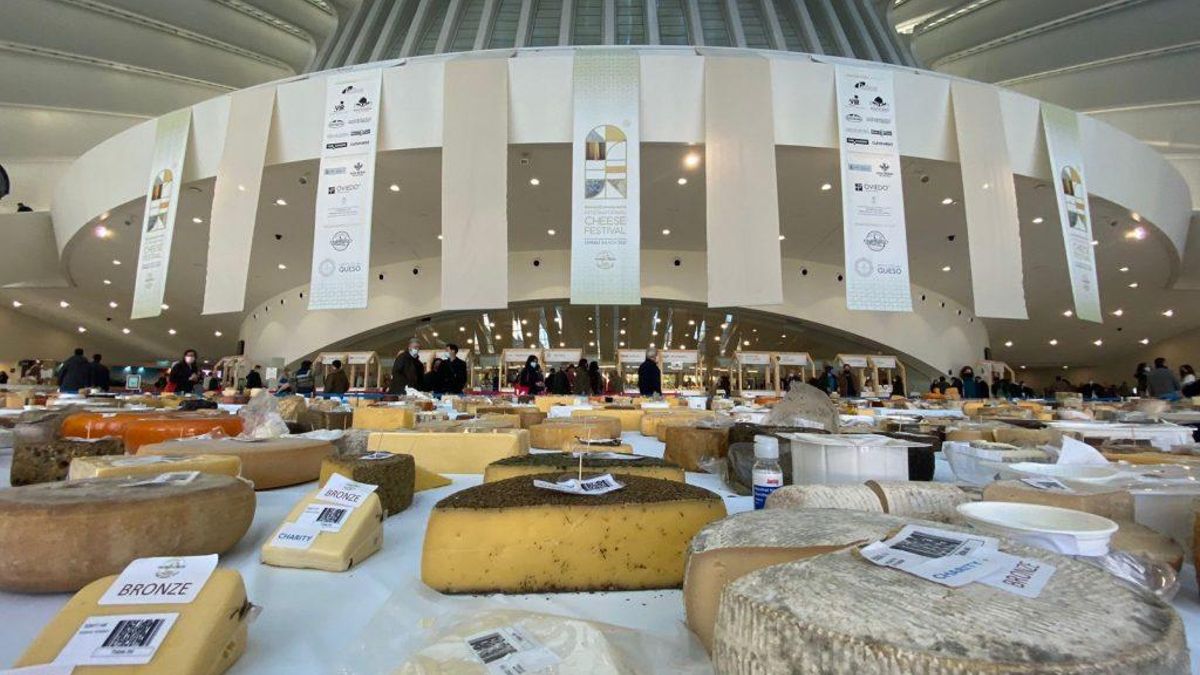 Imagen de una edición anterior de la International Cheese Festival
