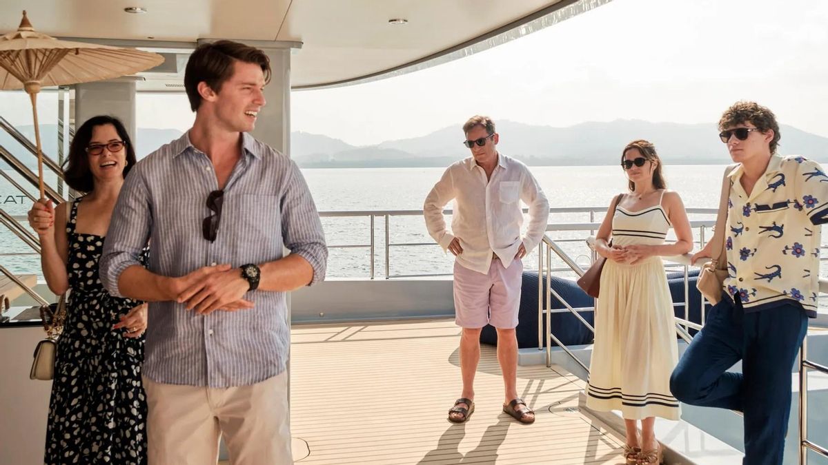 La familia Ratliff en la tercera temporada de 'The White Lotus'