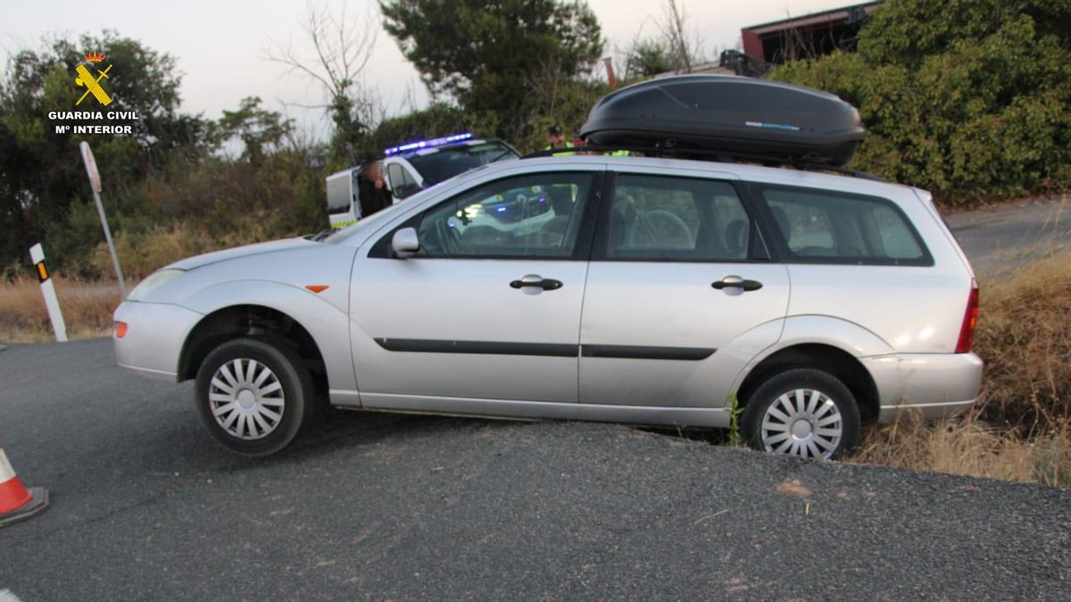 Investigado un conductor en La Rioja por quintuplicar la tasa de alcohol y sufrir dos accidentes en la N-232 en apenas diez días