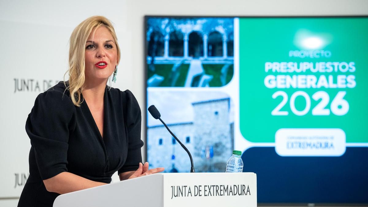 Los presupuestos de Extremadura para 2026 llegan a 8.854 millones con un IRPF más bajo y deducciones por herencias de tíos a sobrinos
