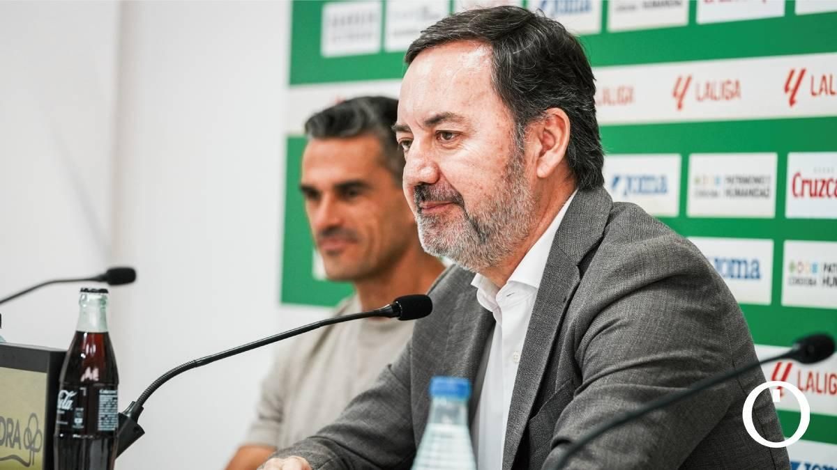 Monterrubio, CEO del Córdoba CF: "Si estuviéramos en condiciones físicas, podríamos competir desde ya"