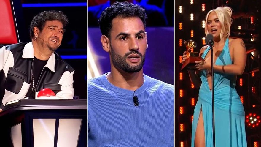 'La Voz' (12%) lidera en coincidencia sobre 'De Viernes', y TVE compensa con fútbol el hundimiento de los Grammy