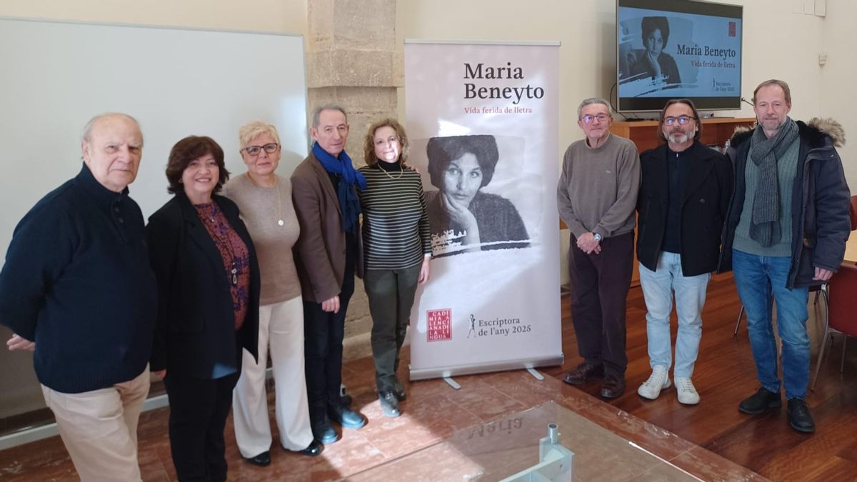 L’AVL recupera i contextualitza l’obra en valencià de Maria Beneyto per a posar-la a l’abast de tota la ciutadania.